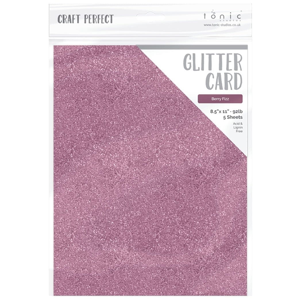 Craft Perfect 8.5x11 Glitter Cardstock