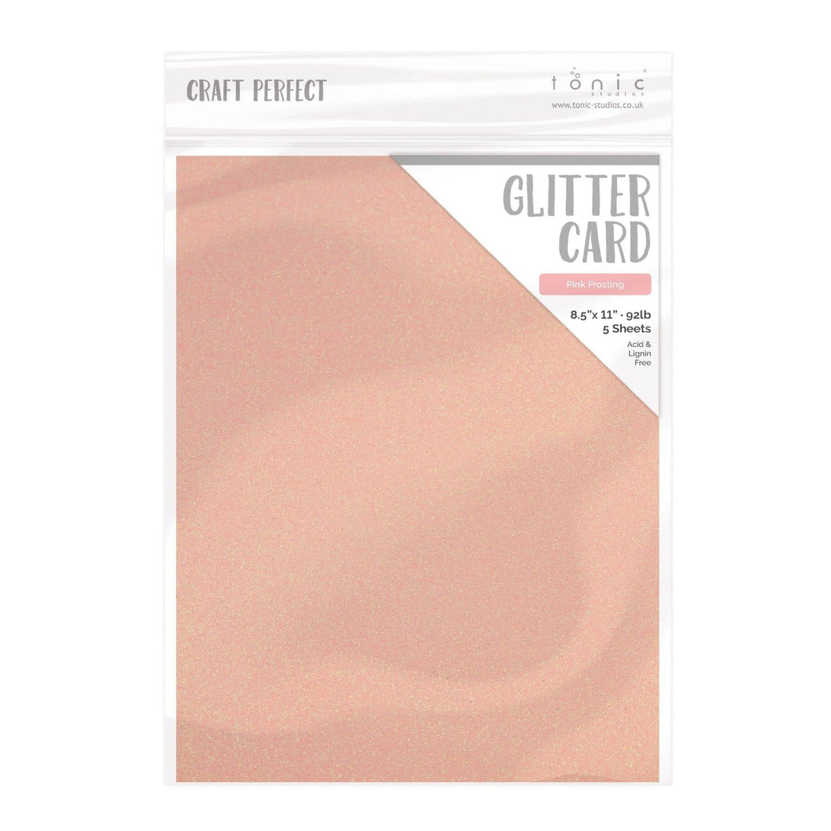 Craft Perfect 8.5x11 Glitter Cardstock