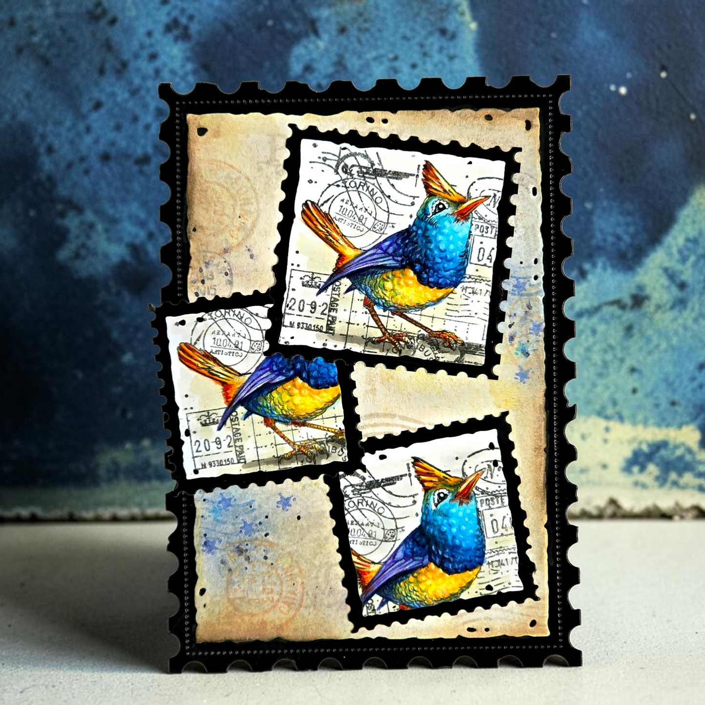 AALL and Create - A6 - Stamp Sets - Miniature Postage Stamps