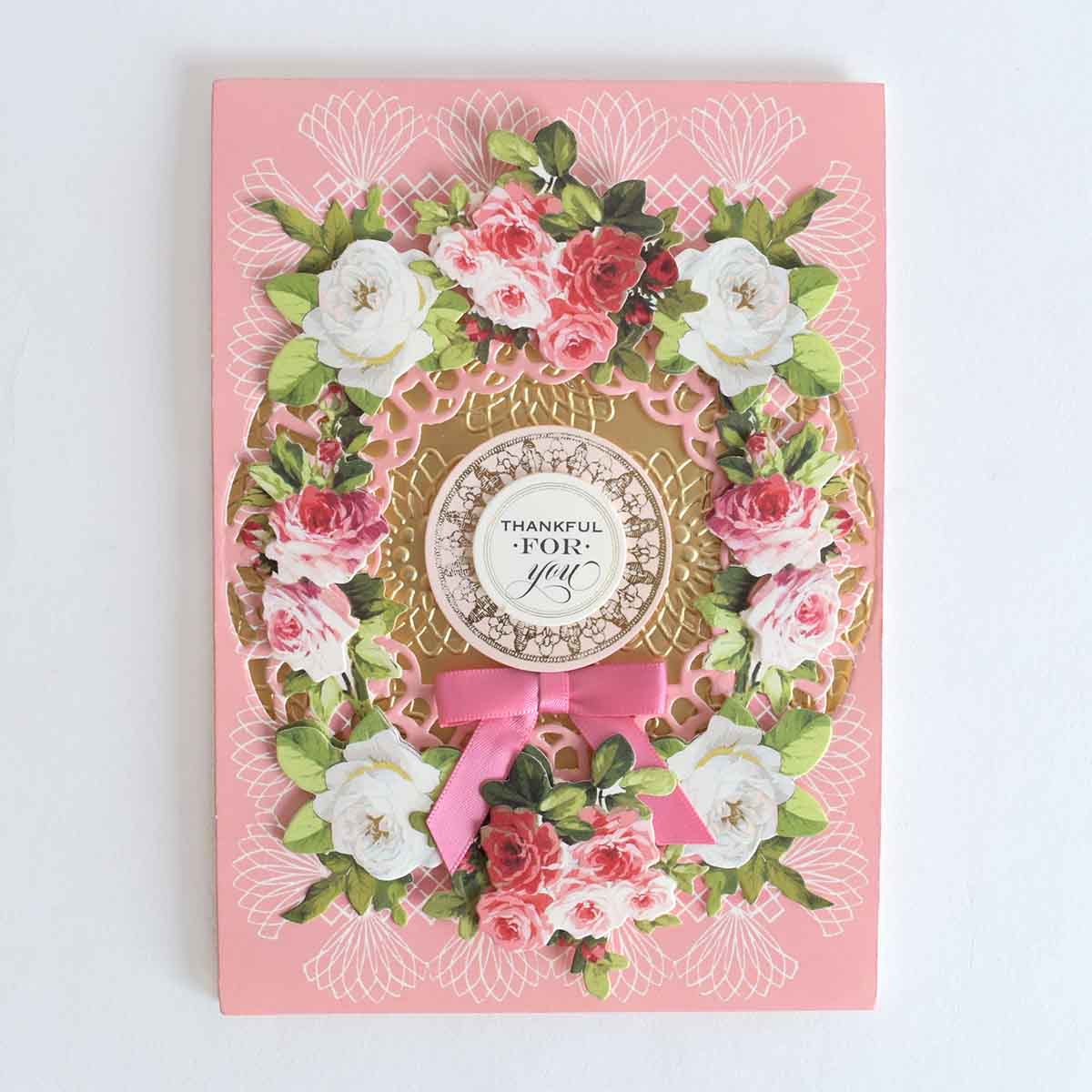 China Cabinet Paper Crafting Kit