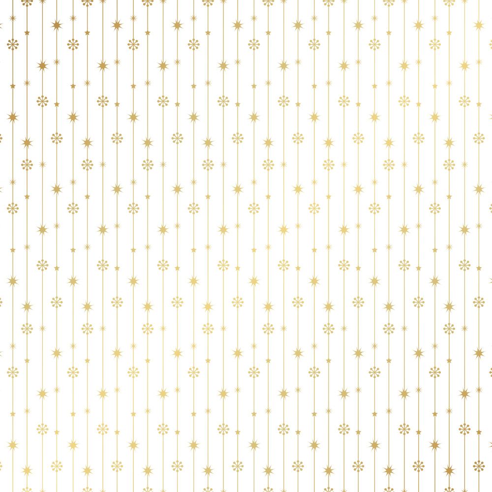 Crafters Companion Luxury Foiled Acetate Pack - Festive Gold and Silver