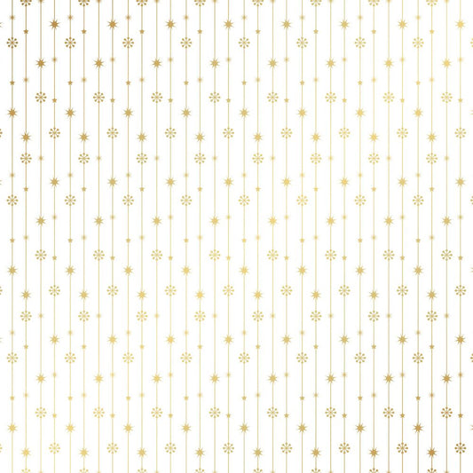Crafters Companion Luxury Foiled Acetate Pack - Festive Gold and Silver