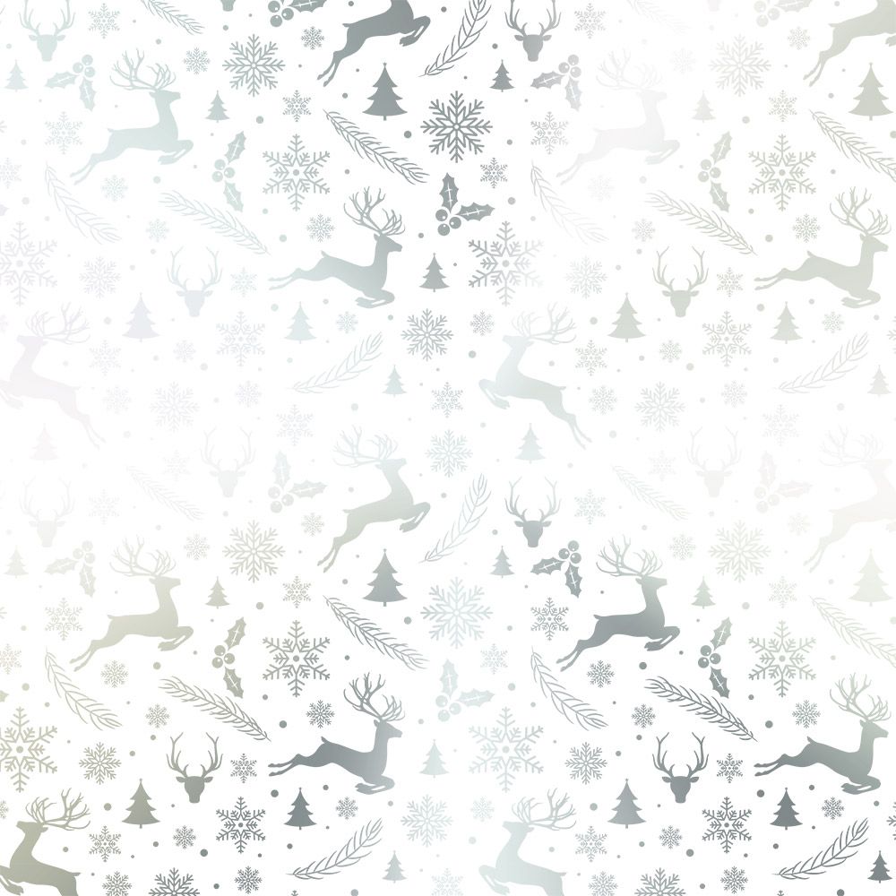 Crafters Companion Luxury Foiled Acetate Pack - Winter Wonderland