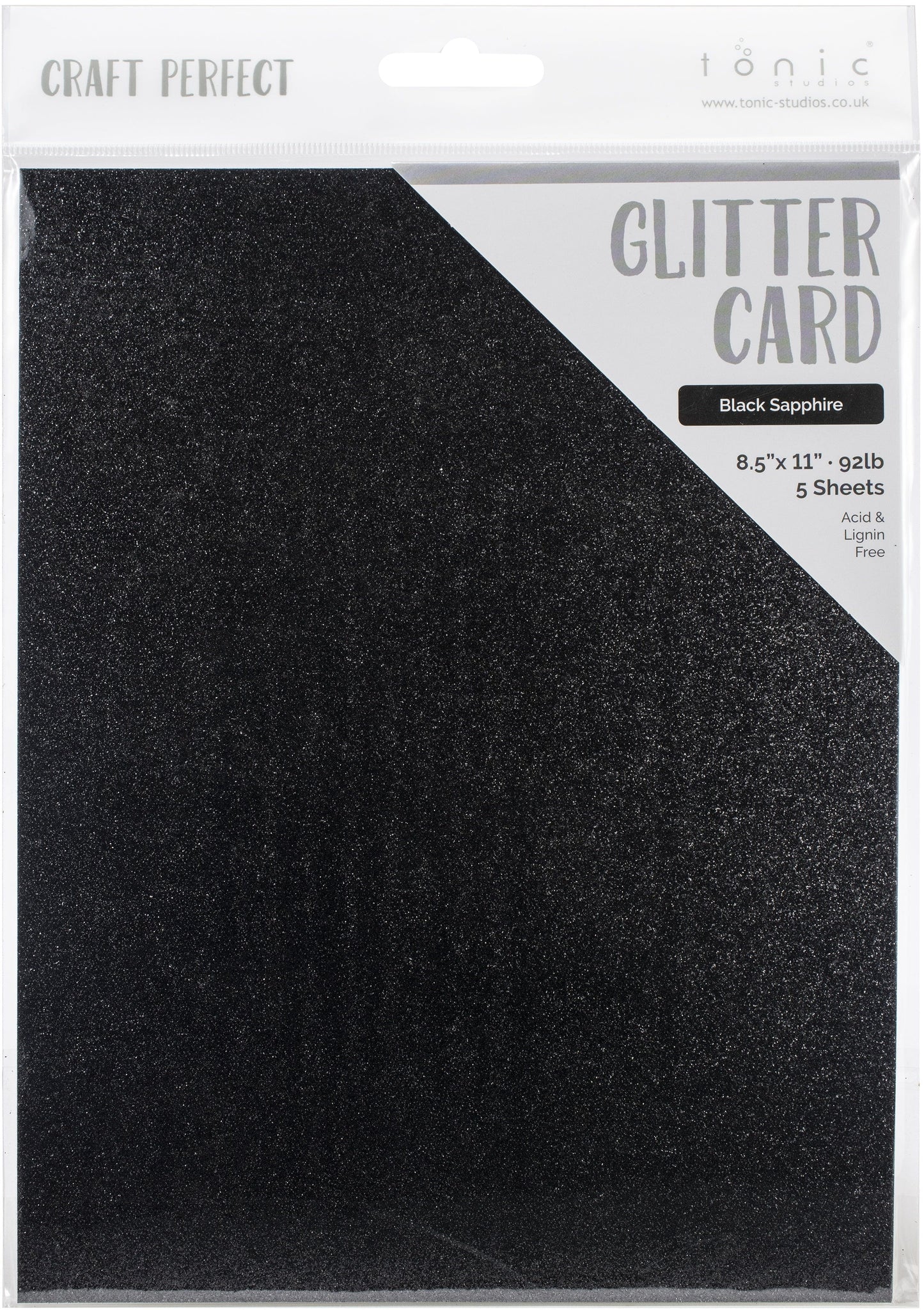 Craft Perfect 8.5x11 Glitter Cardstock