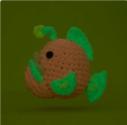 WOobles - Poe the Angler Fish Crochet Kit