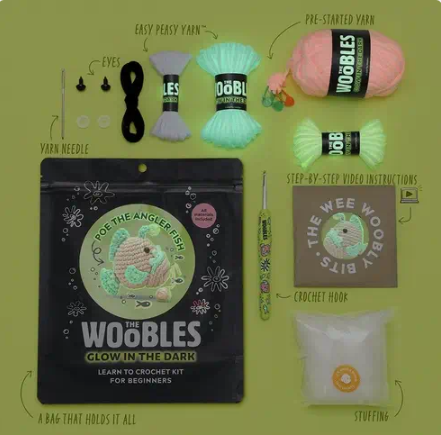 WOobles - Poe the Angler Fish Crochet Kit