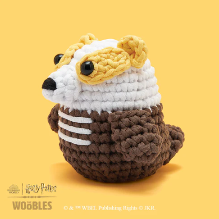 WOobles - Hufflepuff™ Badger Crochet Kit