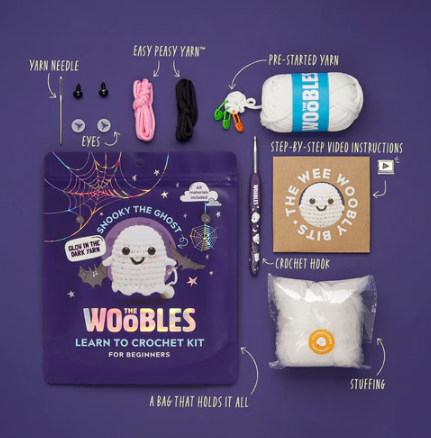 WOobles - Snooky the Ghost Crochet Kit