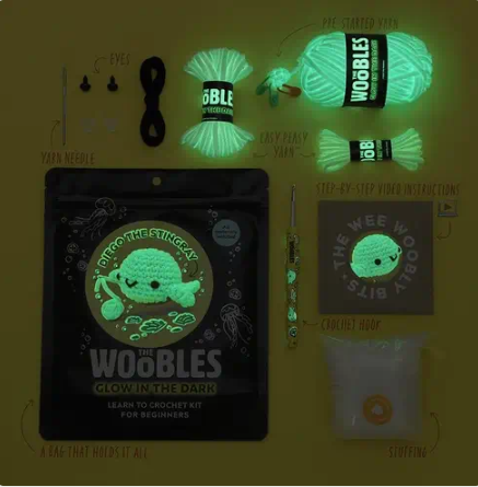 WOobles - Diego the Stingray Crochet Kit