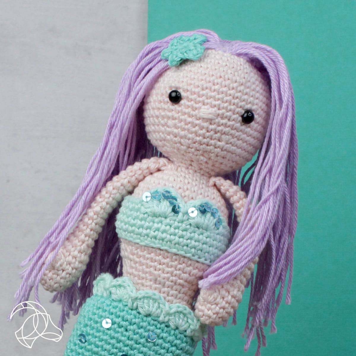 Hardicraft USA - DIY Crochet Kit - Milou Mermaid
