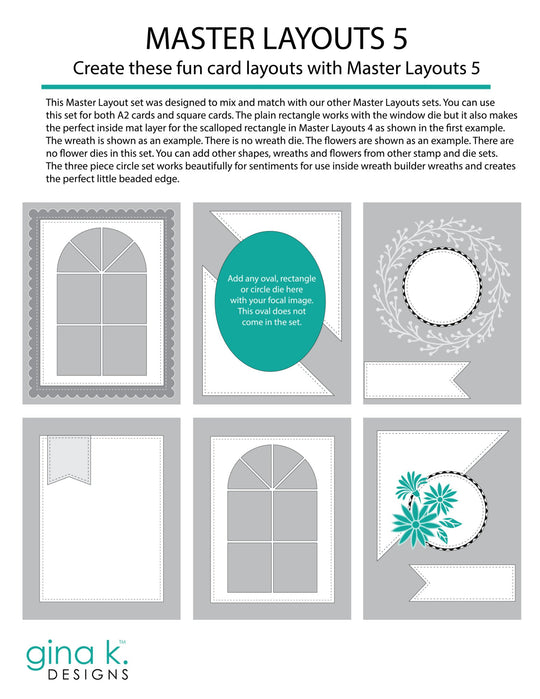 Gina K. Designs DIE- Master Layouts 05