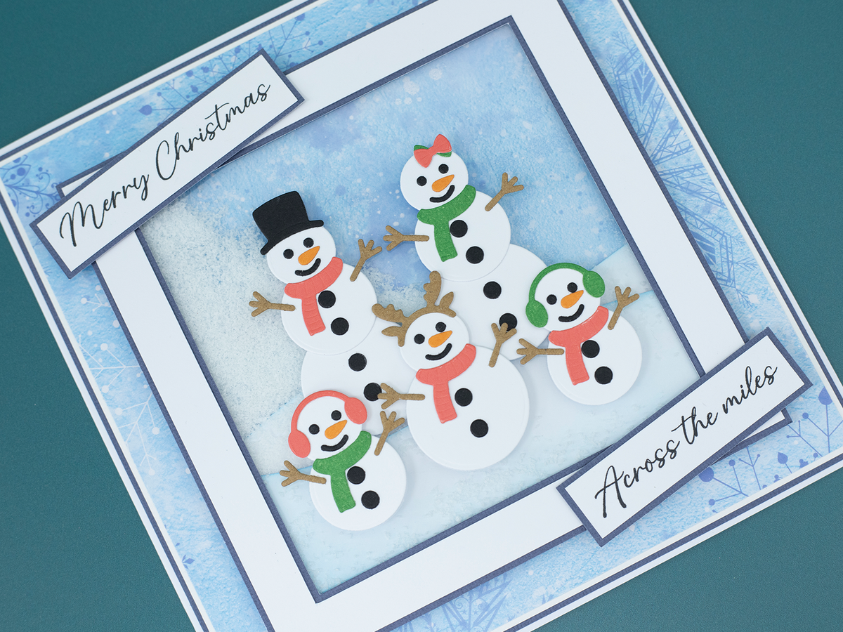 Personalized Christmas Characters Stamp & Die Set