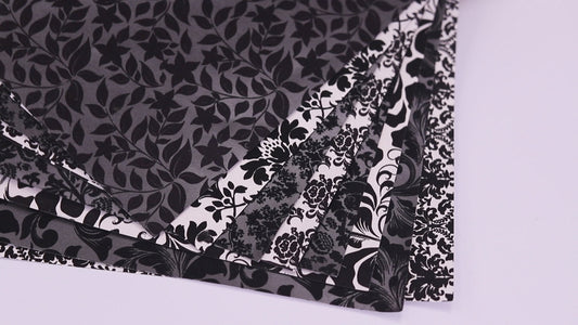 Flocked Damask Paper Pad - 12" x 12"