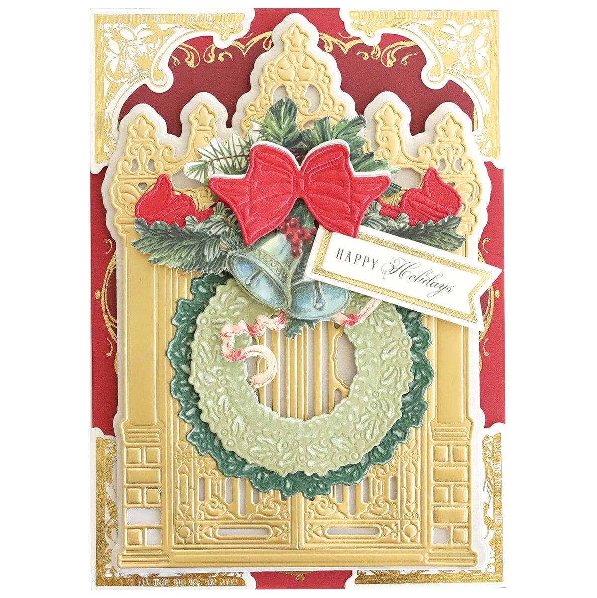 3D Wreath and Bow Dies