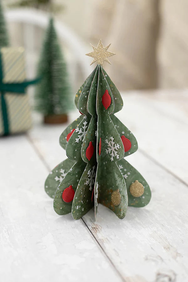 Crafter's Companion 3D Box Die and Stencil Set - O Christmas Tree
