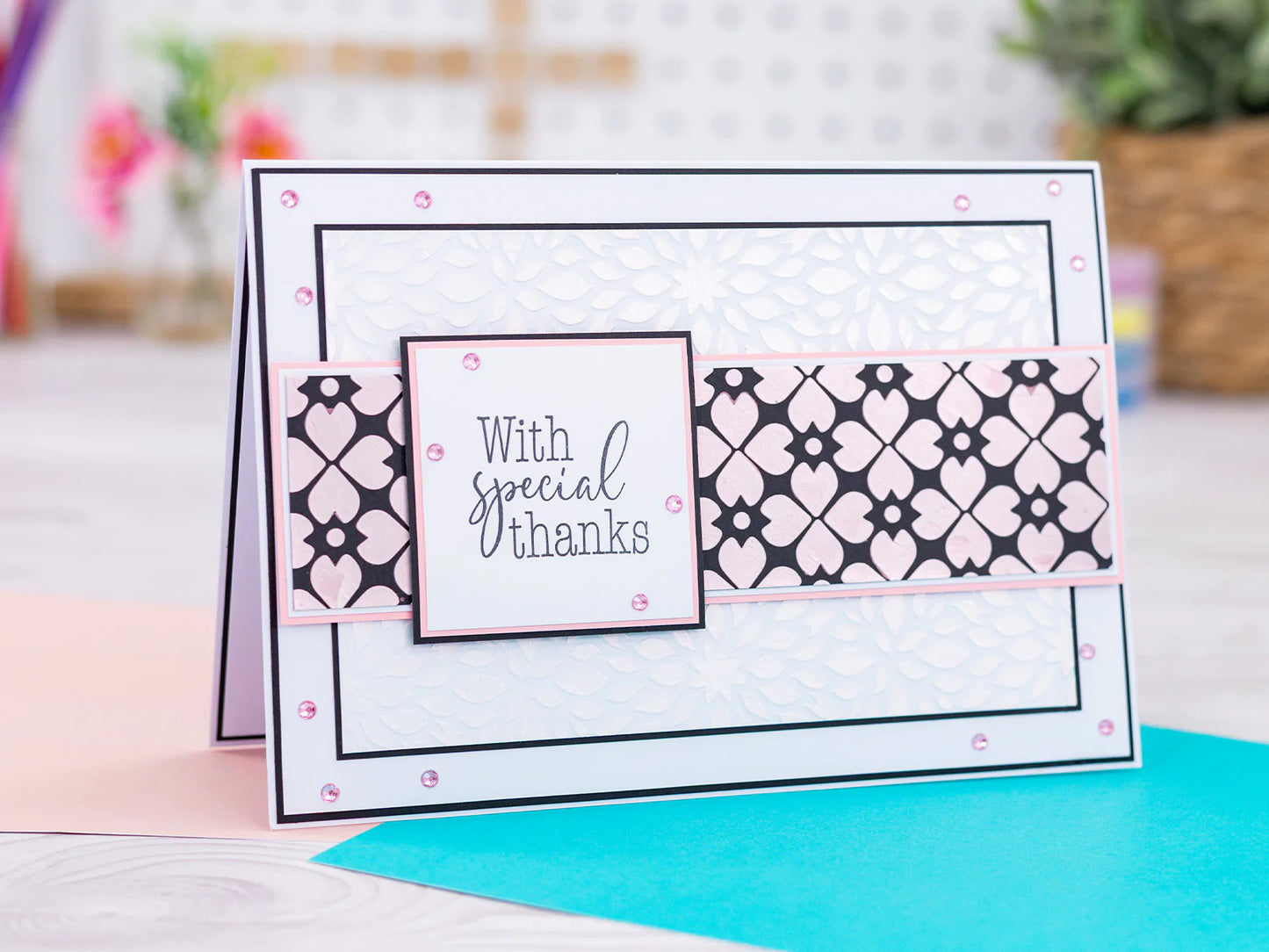 Crafters Companion Iridescent Pearl Paste - Blush Blossom