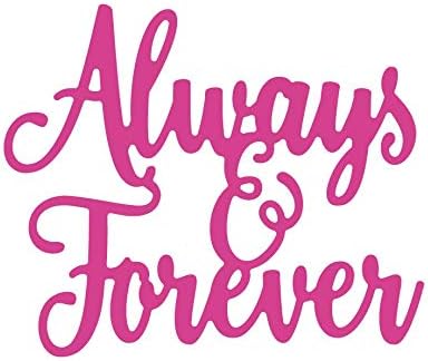 Sara Signature - Garden of Love Metal Die - Always & Forever