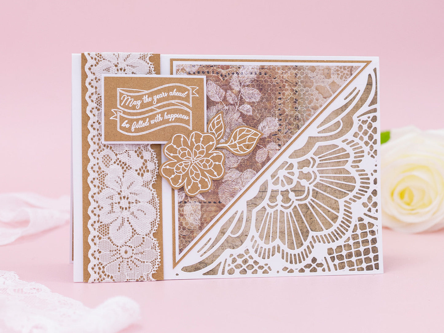 Sara Signature Antique Lace - 6" x 6" Paper Pad