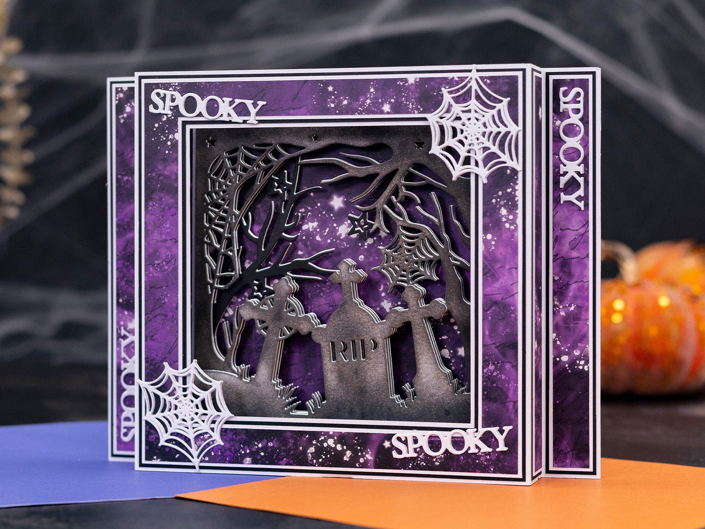 Crafter's Companion Create a Card Die Set Spooky Graveyard