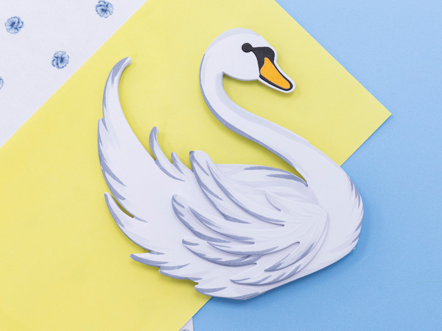Wildwood Whimsy - Elegant Swan Metal Die Set