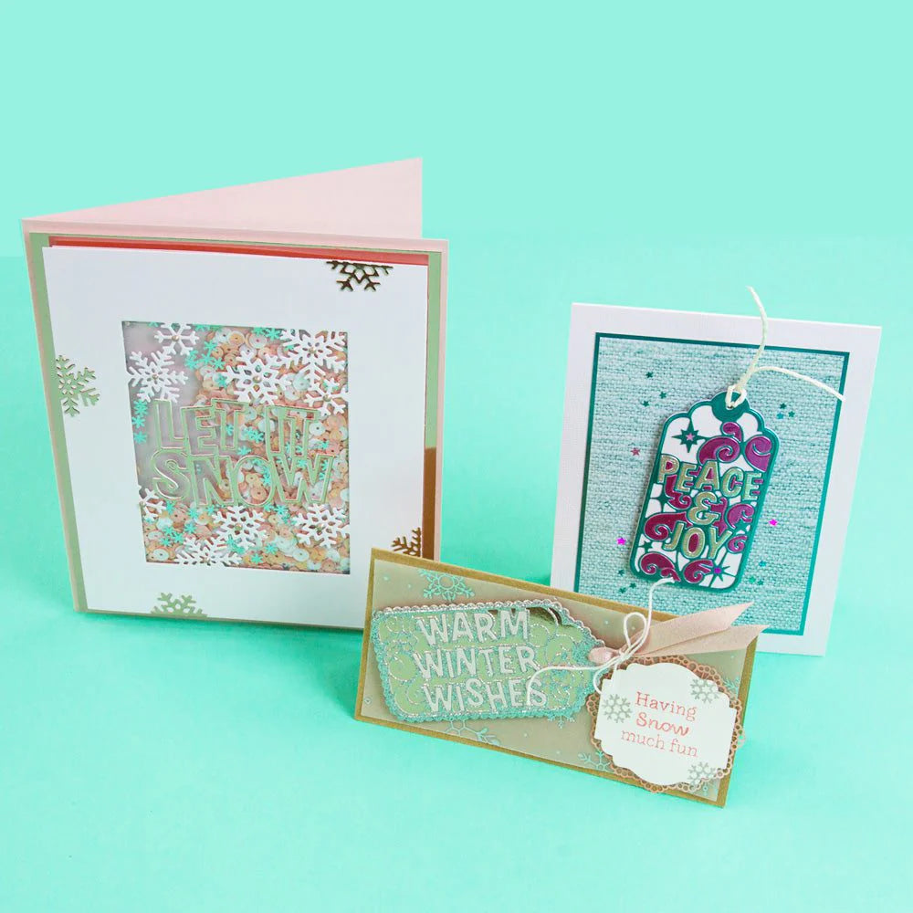 Festive Frames - Let it Snow Die Set - 5291e