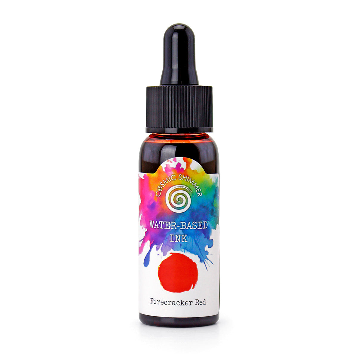 Cosmic Shimmer Water-Based Ink 30ml - Firecracker Red
