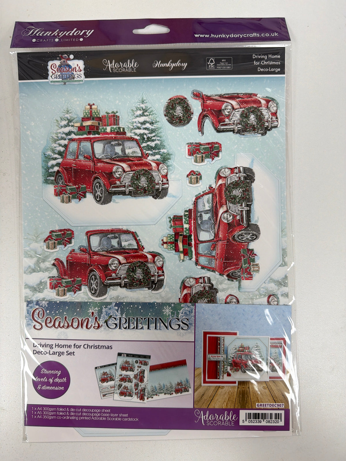 Driving Home for Christmas Deco-Large Set