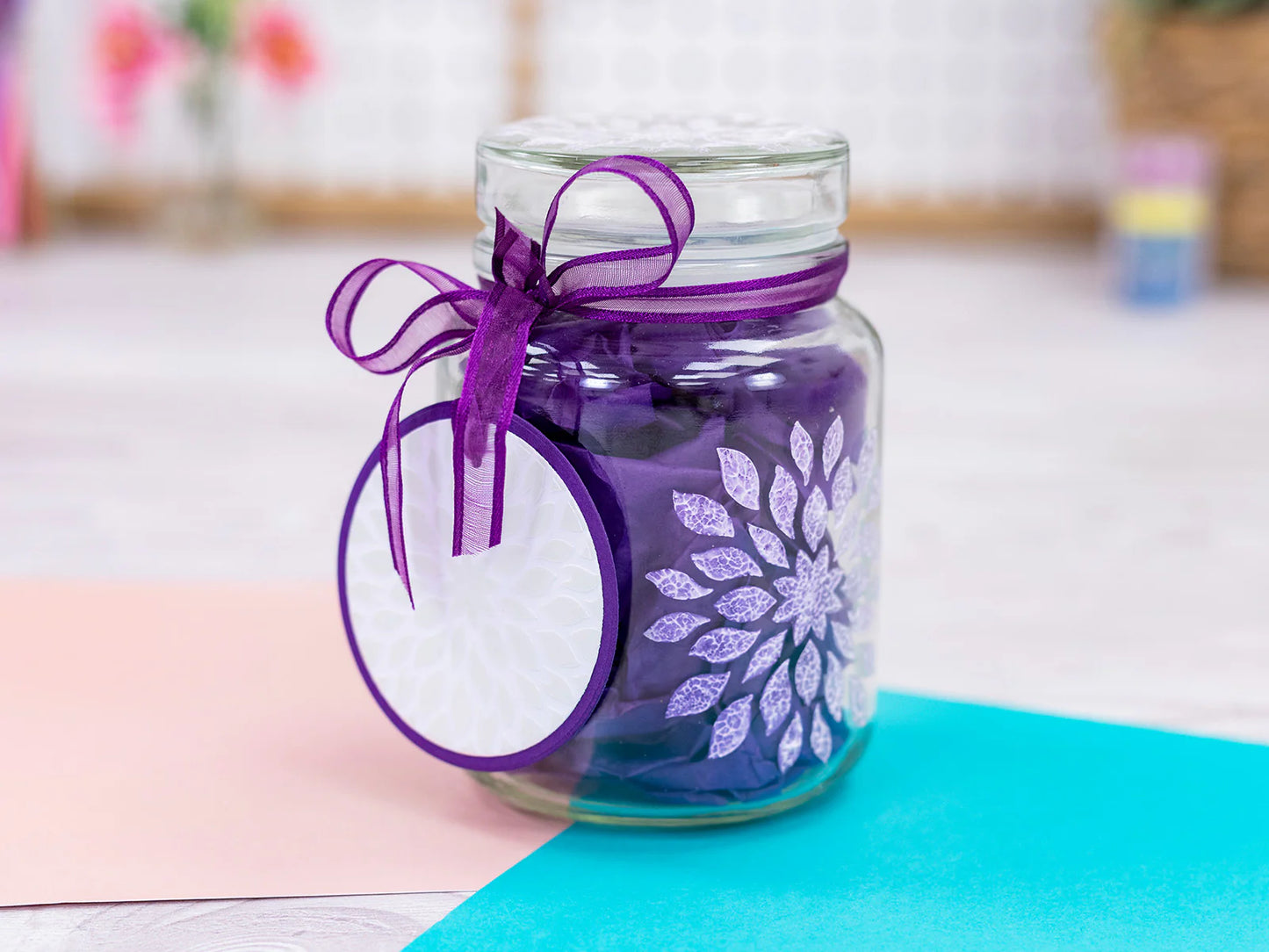 Crafters Companion Iridescent Pearl Paste - Amethyst Dream