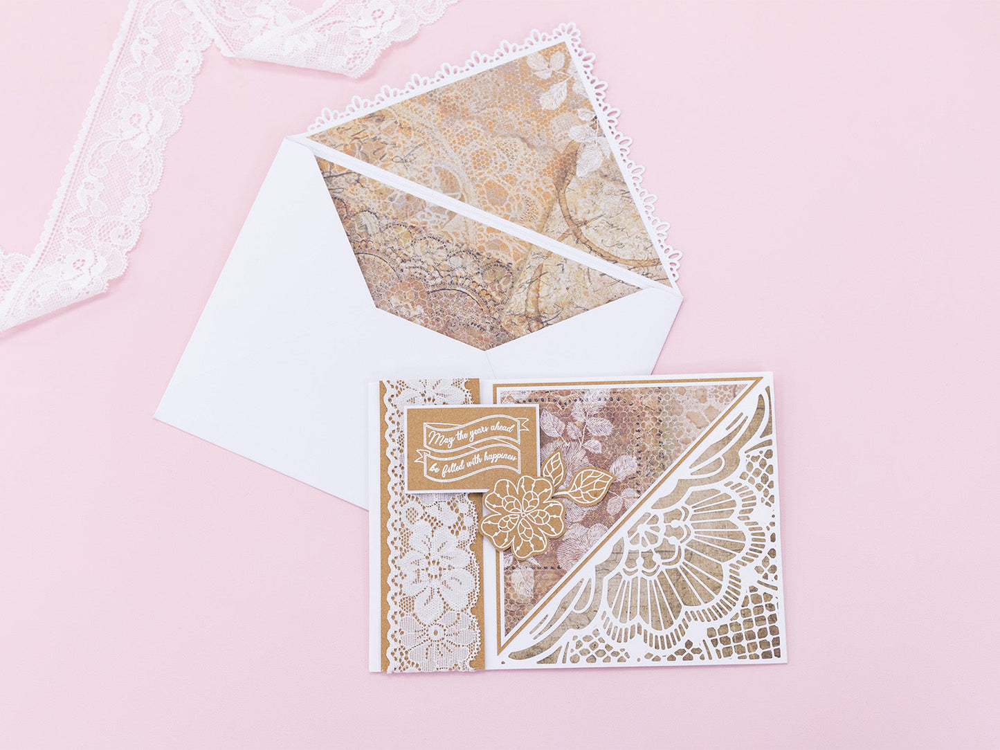 Sara Signature Antique Lace - 6" x 6" Paper Pad