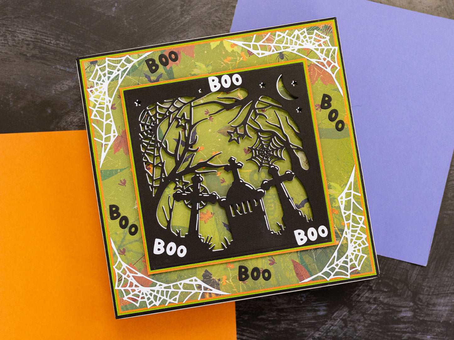Crafter's Companion Create a Card Die Set Spooky Graveyard
