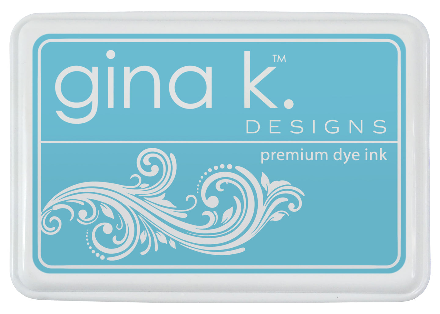 gina k. designs Premium dye - INK PAD- Blue Sky