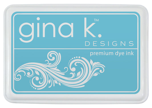 gina k. designs Premium dye - INK PAD- Blue Sky