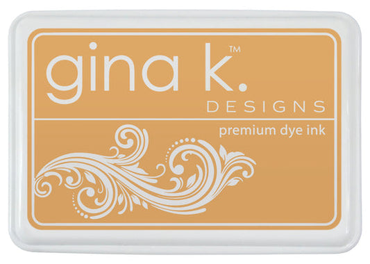 gina k. designs Premium dye - INK PAD- Butterscotch