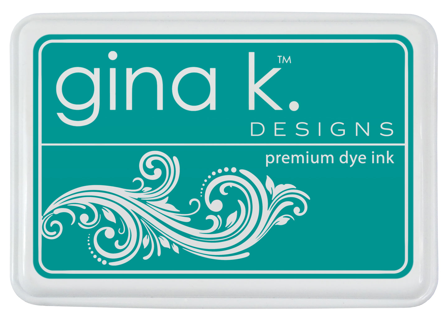 gina k. designs Premium dye - INK PAD- Blue Lagoon