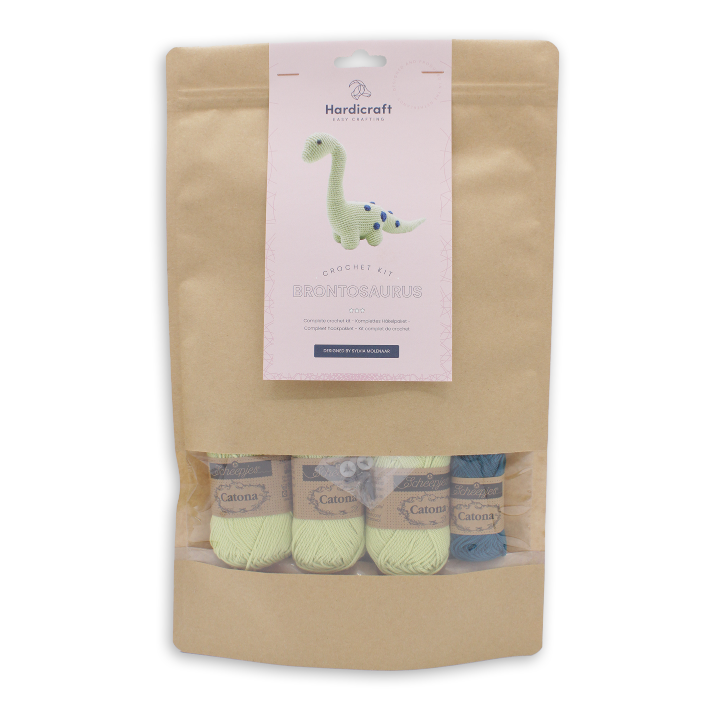 Hardicraft USA - DIY Crochet Kit - Brontosaurus