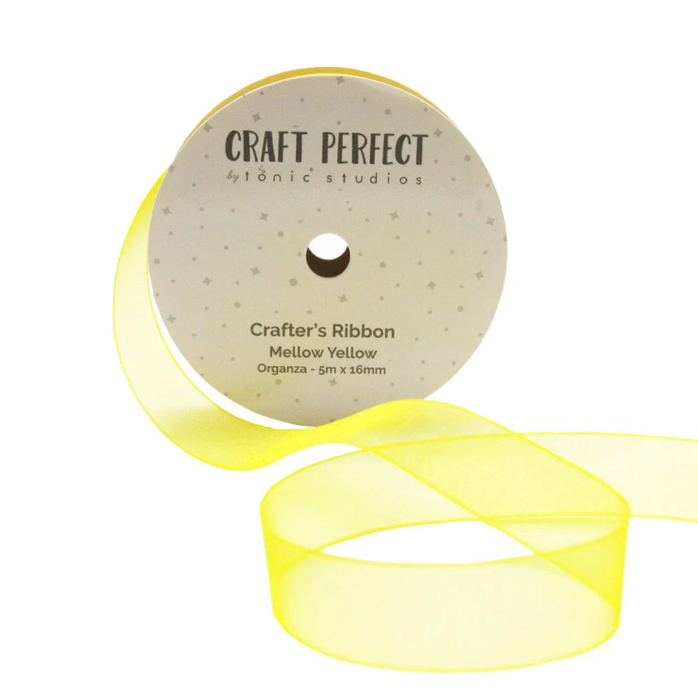 Craft Perfect 5/8" Sheer Organza Ribbon