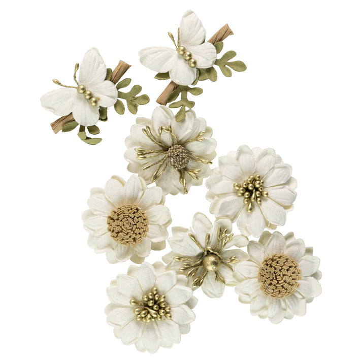 Fairy Rosa Paper Flowers from Little Birdie-Amor Mio