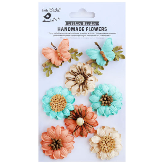 Fairy Rosa Paper Flowers from Little Birdie-Sun & Rain