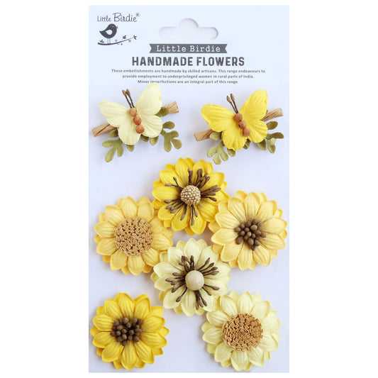 Fairy Rosa Paper Flowers from Little Birdie-Sunshine