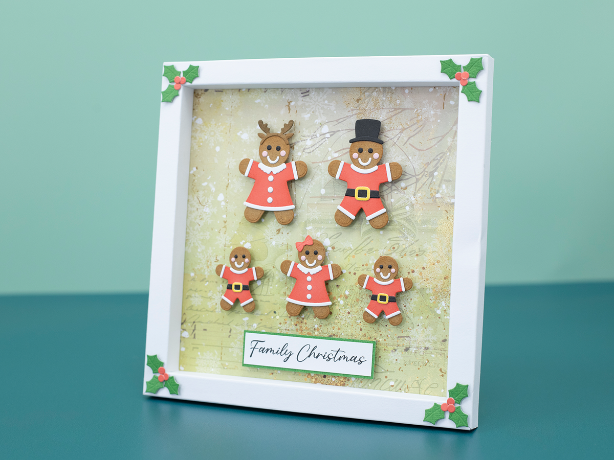 Personalized Christmas Characters Stamp & Die Set