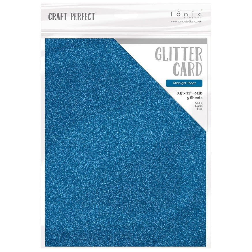 Craft Perfect 8.5x11 Glitter Cardstock