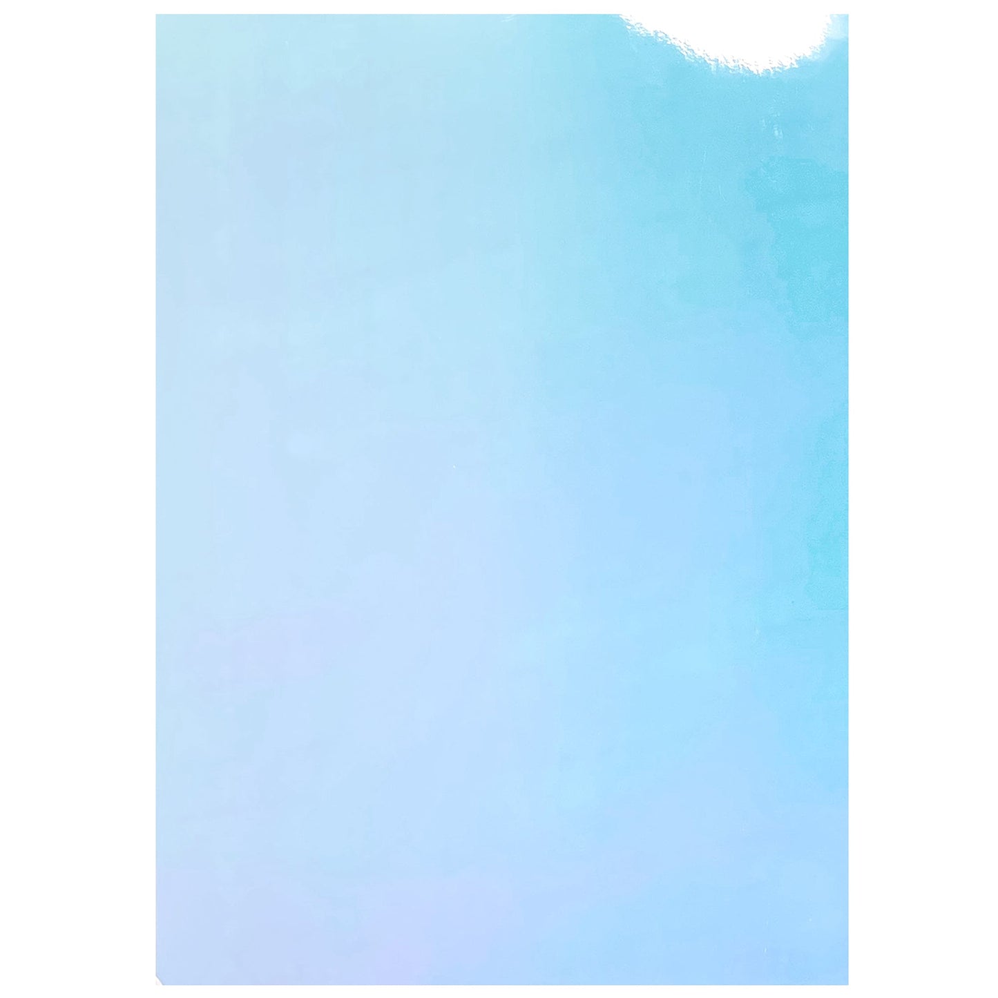 Craft Perfect 8.5x11 Iridescent Mirror Cardstock Pack - Bejeweled Blue