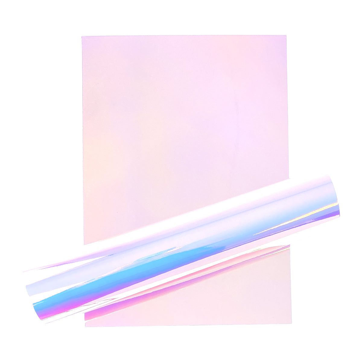 Craft Perfect 8.5x11 Iridescent Mirror Cardstock Pack - Prismatic Pink