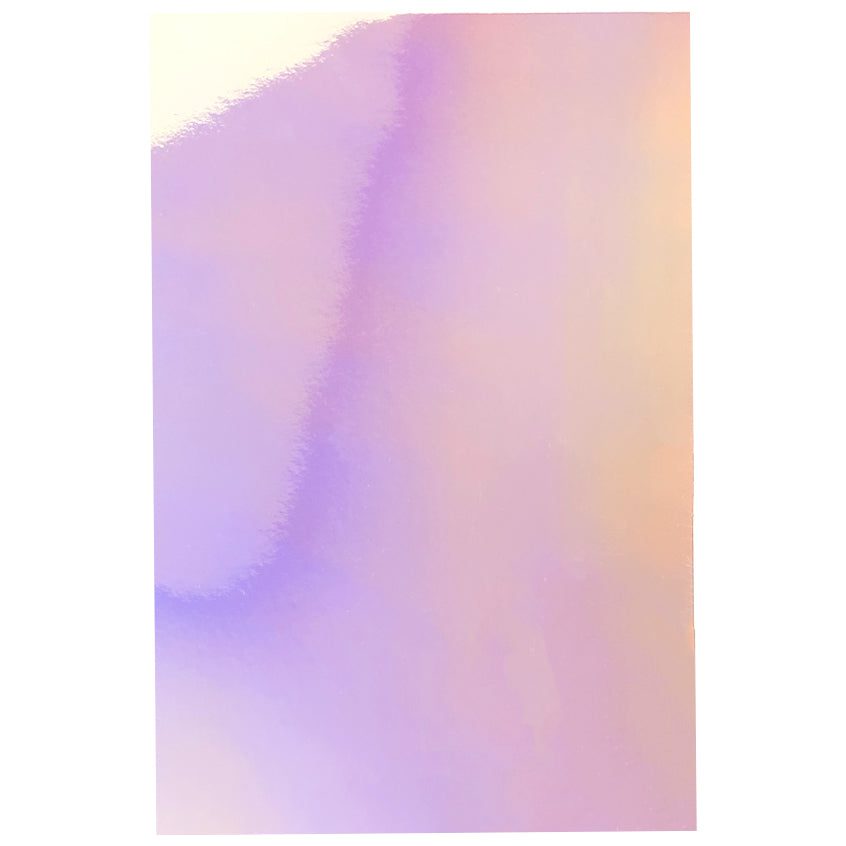 Craft Perfect 8.5x11 Iridescent Mirror Cardstock Pack - Prismatic Pink