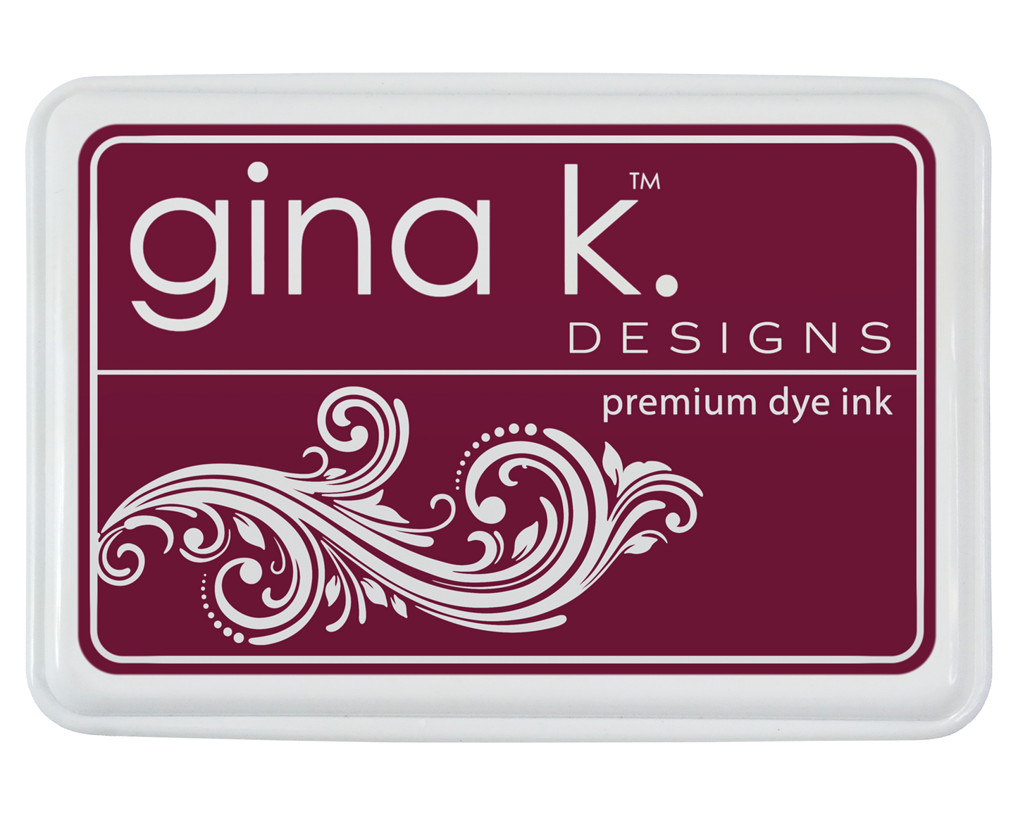 gina k. designs Premium dye - INK PAD LAYERING- Cranberry - Dark