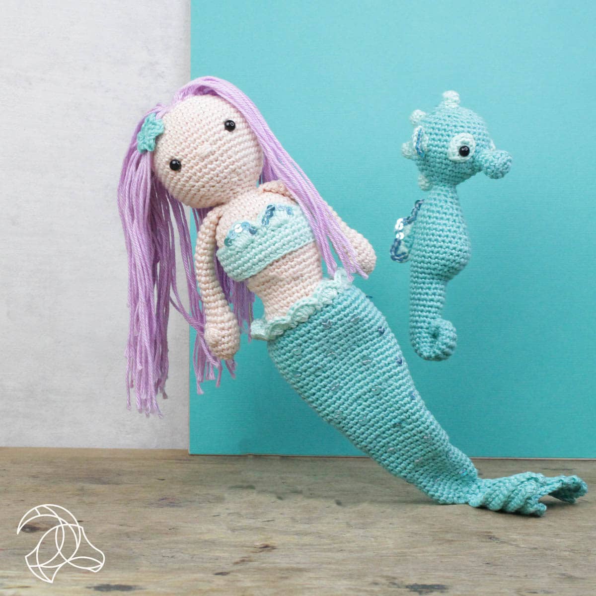 Hardicraft USA - DIY Crochet Kit - Milou Mermaid