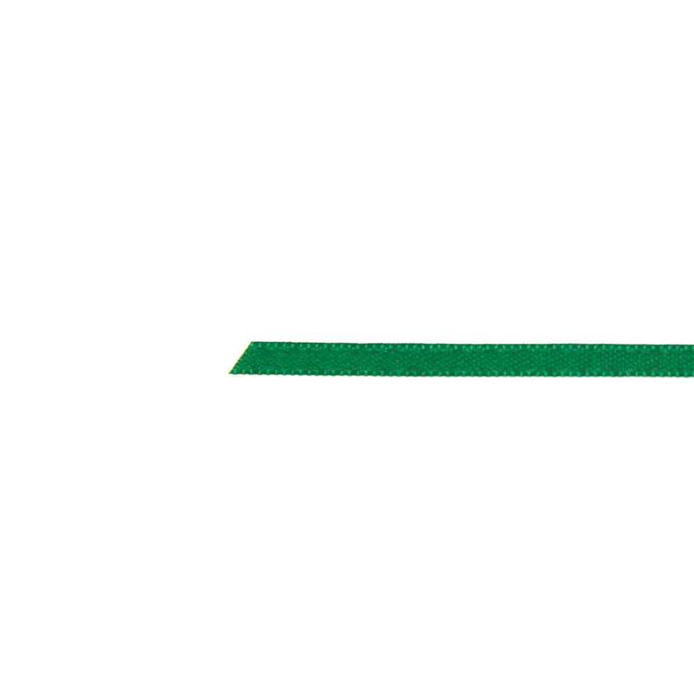 3mm Tree Top Green Double Face Satin Ribbon - 8962E