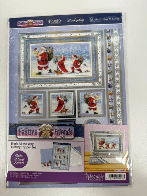 Hunkydory Jingle All the Way Luxury Topper Set