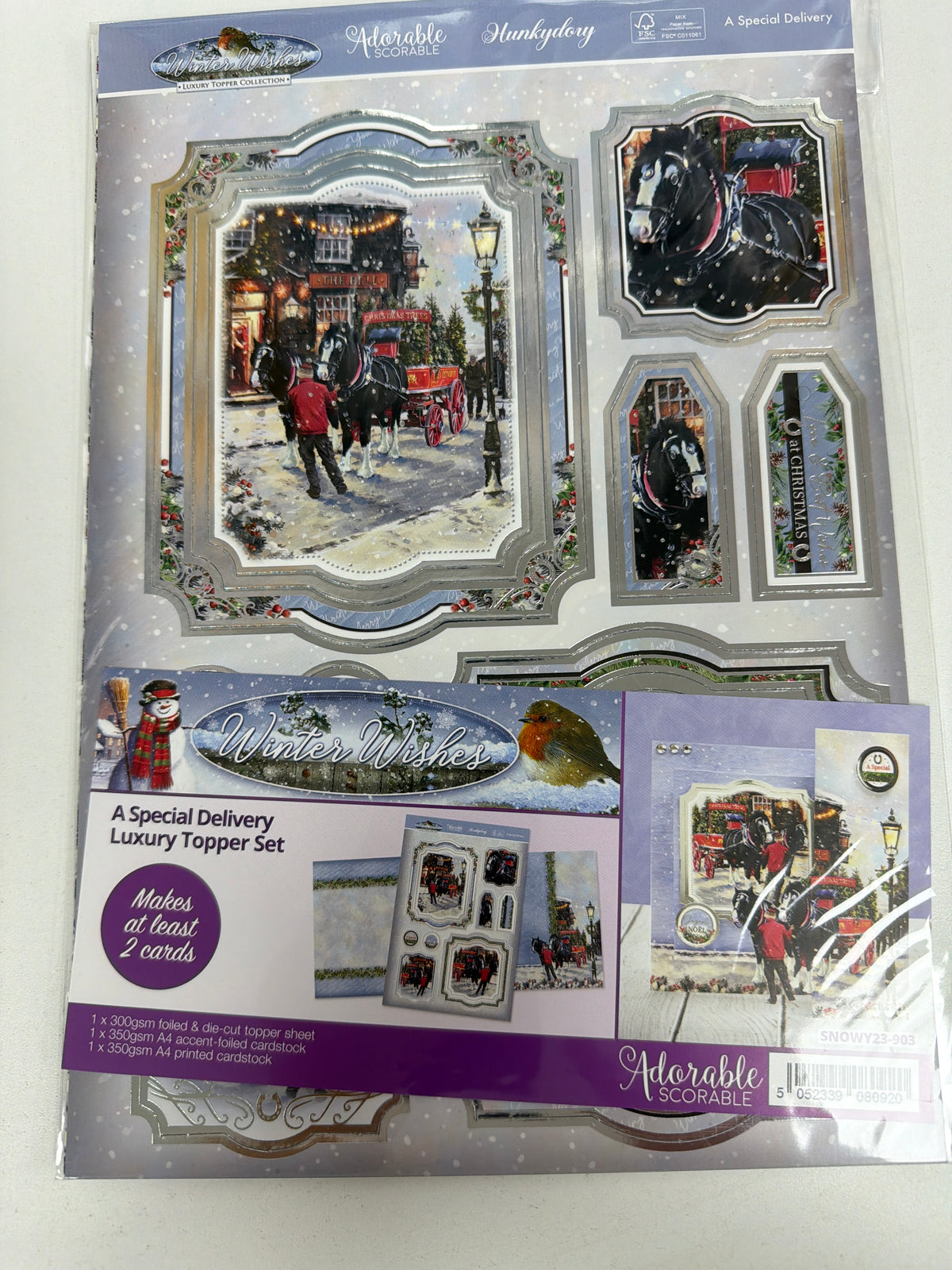 A Special Delivery Luxury Topper Set
