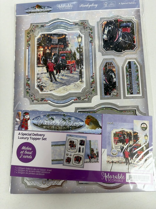 A Special Delivery Luxury Topper Set